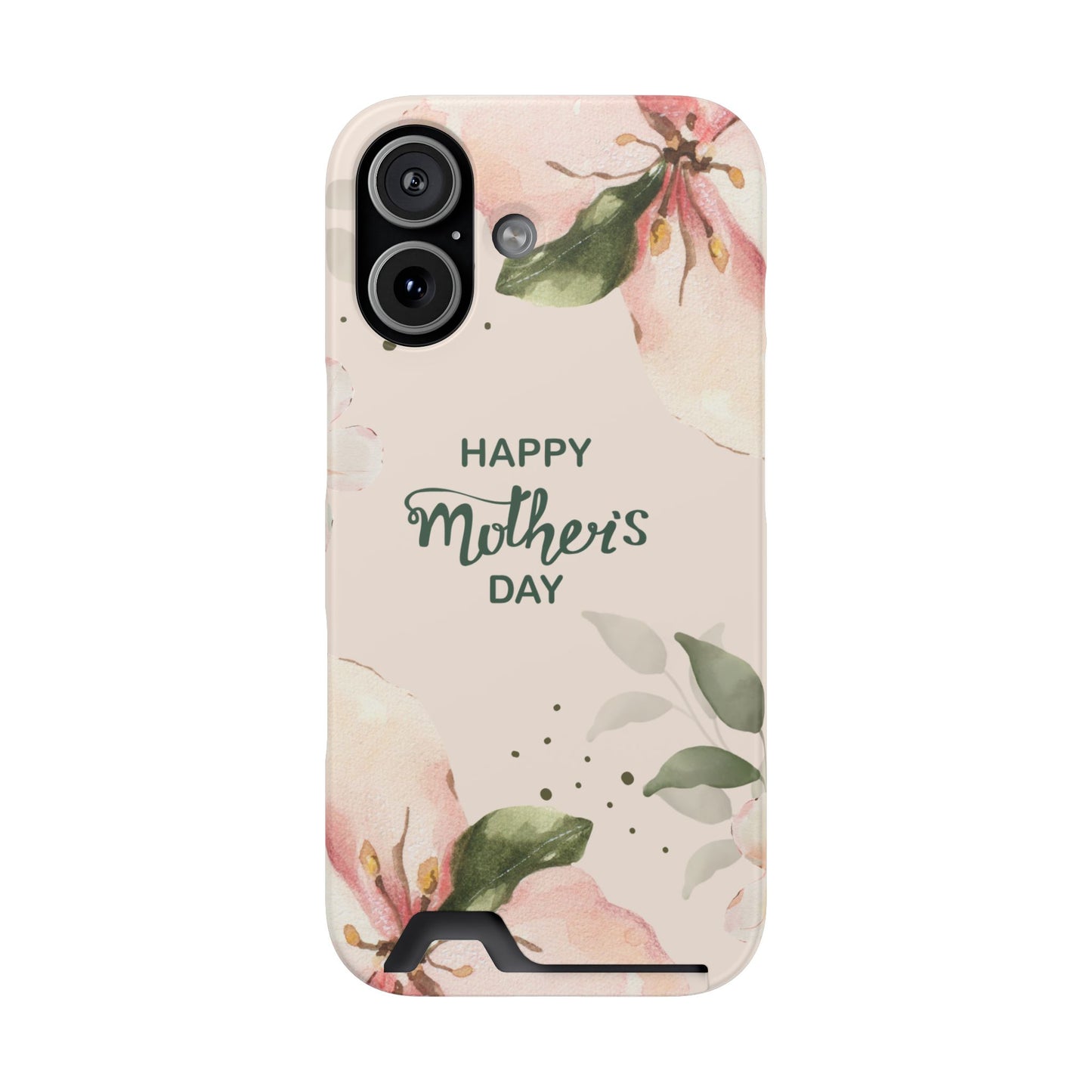 Happy Mother’s Day Floral Phone Card Case
